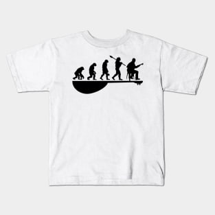 Great Mandolin Evolution Men Country Music Kids T-Shirt